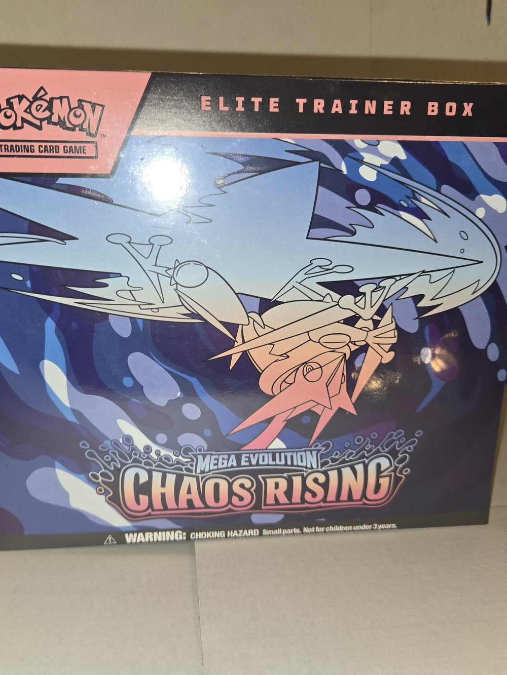 Pokémon Elite Trainer Box - Chaos Rising Mega Evolution (Blue & Pink)